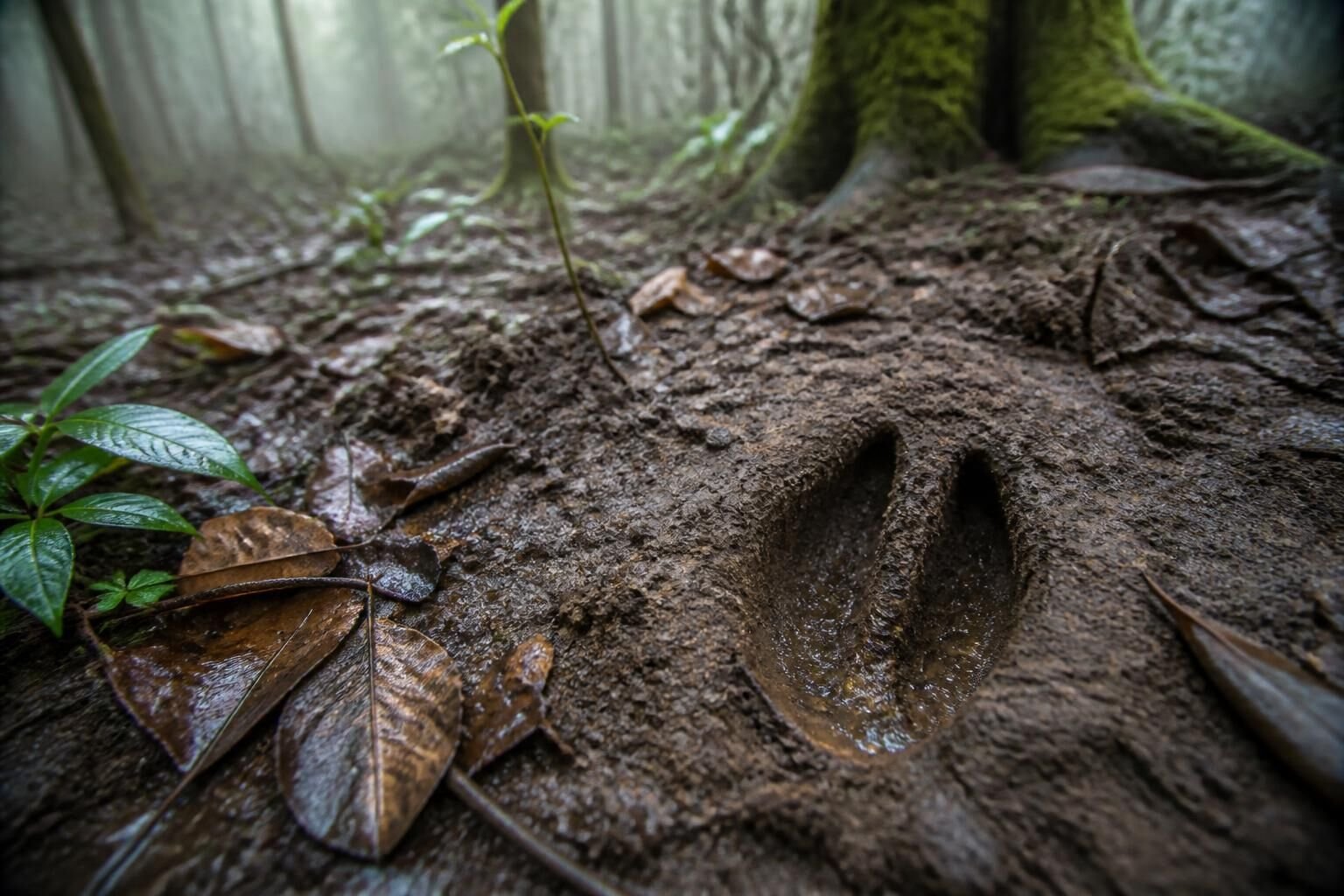 Apprenez à reconnaître les empreintes d'une femelle sanglier en forêt grâce à nos conseils précis pour identifier ses marques et mieux comprendre son comportement.